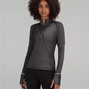 NWT - Lululemon Two Toned Running Half Zip - size 4
